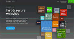 Desktop Screenshot of nette.org
