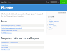 Tablet Screenshot of pla.nette.org